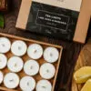 Lime, Basil & Mandarin Tealights (Pack of 12)