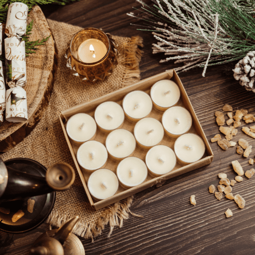 Frankincense & Myrrh Tea Lights (Pack of 12)