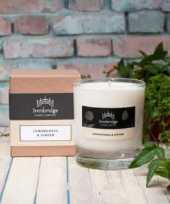Lemongrass & Ginger Scented Candle