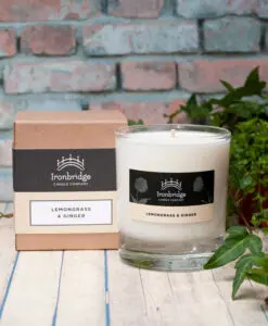 Lemongrass & Ginger Scented Candle