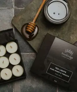 Dark Honey & Tobacco Luxury Tea Lights