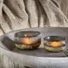 Janka Glass Tealights - Set of 2