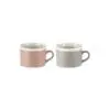 Faiz Mug - Terracotta & Grey (Set of 2)
