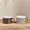 Faiz Mug - Charcoal & Grey (Set of 2)