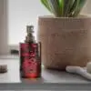 Ilcoso Recycled Hammered Glass Soap Dispenser - Amber