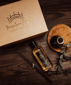 Luxury Reed Diffuser Gift Set - Amber