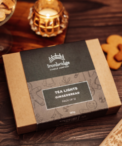 Gingerbread Tealights (Pack of 12)