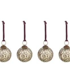 Patta Baubles - Antique Gold - (Set of 4)