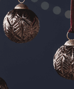 Patta Baubles - Burgundy - (Set of 4)