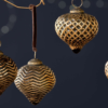 Varu Baubles - Black & Gold - (Set of 4)