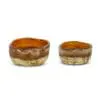 Janka Glass Tealights - (Set of 2)
