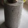 Asana Marble Soap Pump - Grey