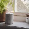 Asana Marble Storage Jar - Grey