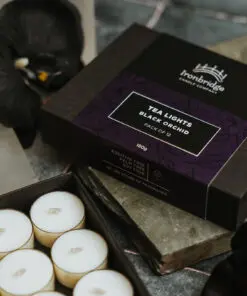 Black Orchid Luxury Tea Lights