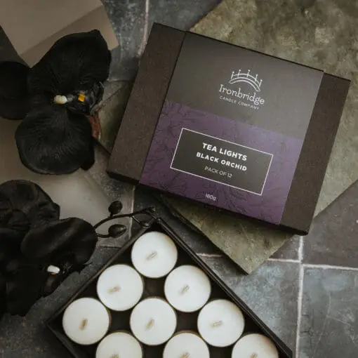 Black Orchid Luxury Tea Lights