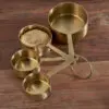 Mane Measuring Cups - Brushed Gold