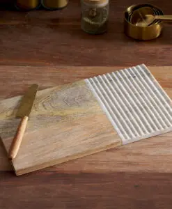 Reyna Chopping Board - Brown Marble - Large