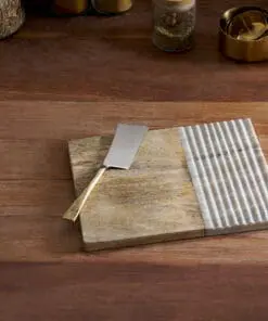 Reyna Chopping Board - Brown Marble - Small