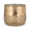 Konara Glass Tealight Holder - Copper Smoke - Medium
