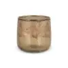 Konara Glass Tealight Holder - Copper Smoke - Small