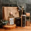Deluxe Bath Time Gift Set - Dark Honey & Tobacco (Natural)