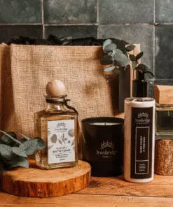 Deluxe Bath Time Gift Set - Dark Honey & Tobacco (Natural)