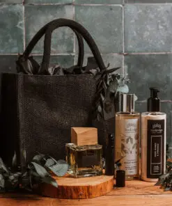Shower & Go Gift Set - Dark Honey & Tobacco (Black)