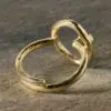 Mari Labradorite Ring - Gold