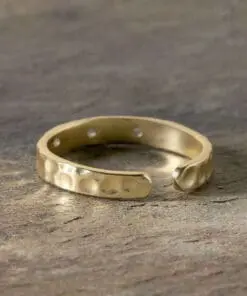 Ratna Labradorite Ring - Gold
