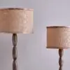 Darat Mango Wood and Jute Lampshade
