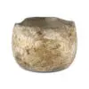 Gola Recycled Glass Tealight Holder - Antique Smoke - Large