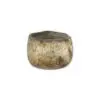 Gola Recycled Glass Tealight Holder - Antique Smoke - Small