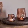 Linora Recycled Glass Tealight Holder