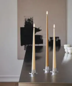 ester & erik LED Taper Candles (Pale Ginger & Almond Butter)