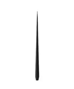 ester & erik 50cm Taper Candle - Velvet Black