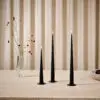 ester & erik Taper Candles - Velvet Black