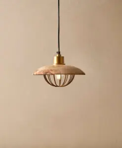 Chakai Wood & Metal Pendant - Small