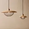 Chakai Wood & Metal Pendants