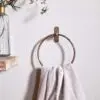 Olani Towel Ring - Antique Brass