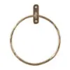 Olani Towel Ring - Antique Brass