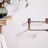 Olani Toilet Roll Holder - Antique Brass