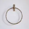 Olani Towel Ring - Antique Brass