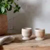 Awa Wooden Egg Cup - Natural - (Set of 2)