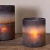 Etti Tealight Holder (Navy and Smoke)