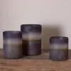 Etti Tealight Holder (Navy and Smoke)