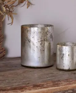 Kunjari Tealight Holders - Rustic Gold