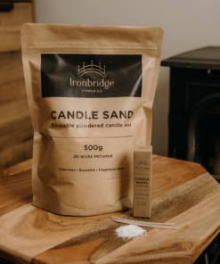 Candle Sand with 20 Wicks Included