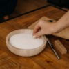 Placing Wicks in Candle Sand
