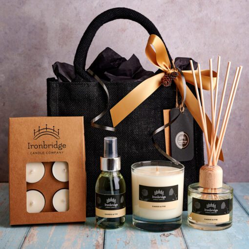 Deluxe Home Fragrance Gift Set (Black)