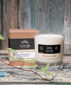 Lemongrass & Ginger Scented Candle
